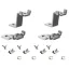 Picture of Zamp Solar Silver Mounting Feet for Curved Roofs (AirStream) MFT3009 856204007822