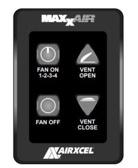Picture of 00A03550K MaxxAir Ventilation Solutions Roof Vent Remote Control