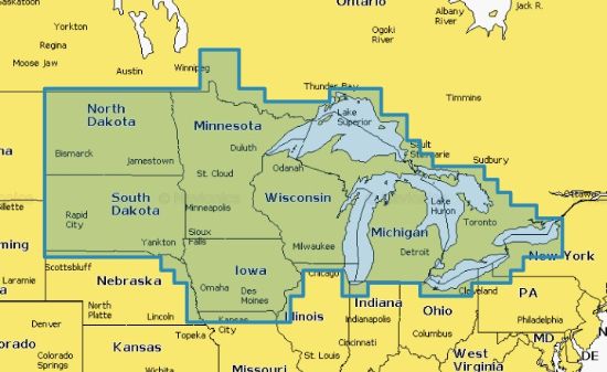Picture of 010C136830 Navionics Marine Cartography