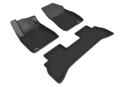 Picture of 3D Mats Floor Liner DG03211509 - All-Weather Car Floor Mat, Custom Fit, Black