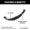 Picture of 679372 Lippert Components Trailer Axle Leaf Spring