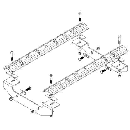 Picture of 8552010 Demco RV Fifth Wheel Trailer Hitch Mount Kit