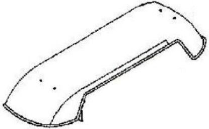 Picture of 9108553388 Dometic Refrigerator Vent Cover