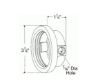 Picture of 91400 Grote Industries Side Marker Light Grommet