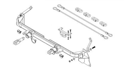 Picture of 9519362 Demco RV Vehicle Baseplate