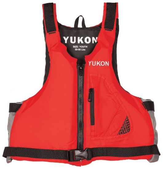 Picture of Airhead 3300403ARD PFD Personal Floatation Device Life Vest â€“ Adult Safety Jacket