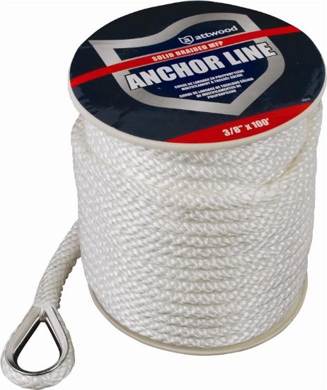 Picture of Attwood Marine 117241 Boat Anchor Rode â€“ Durable Nylon Line for Anchors