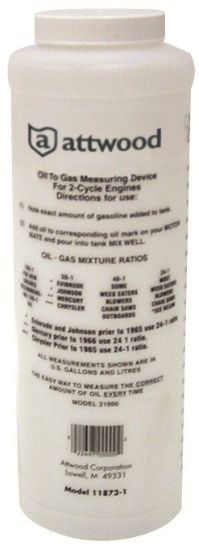 Picture of Attwood Marine 118731 Fuel/Oil Mixing Bottle â€“ Easy Measure, Durable, 022697187307