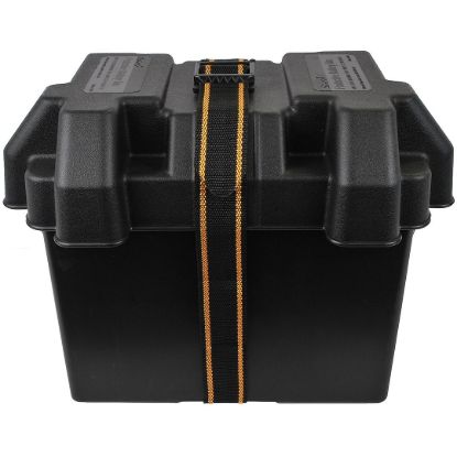 Picture of Attwood Marine Battery Box, Heavy Duty, Fits Group 24 Batteries - 90671