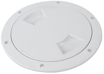 Picture of Attwood Marine Boat Deck Plate 127901 â€“ Durable Marine Access Hatch, White