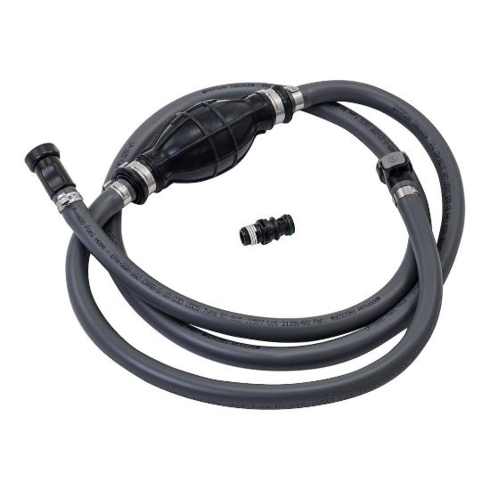 Picture of Attwood Marine Fuel Line 93806ELP7 â€“ Durable Universal Boat Fuel Hose Assembly