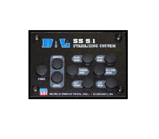 Picture of BAL Norco 20300427 RV Leveling System Touchpad â€“ Replacement Control Panel