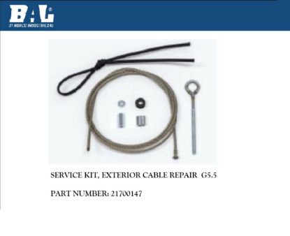Picture of BAL Norco 21700147 RV Slide Out Cable Repair Kit â€“ Durable Replacement Parts