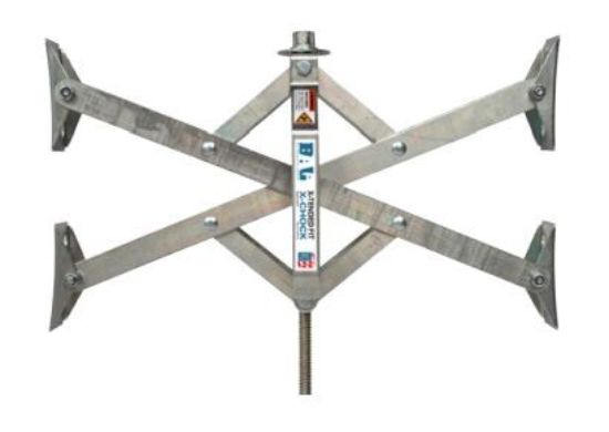 Picture of BAL NORCO 28024 RV Wheel Chock â€“ Heavy Duty Tire Stabilizer, Easy Use, 1-Pack