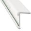 Picture of AP Products  31/32"W x 16'L x 1-1/4"H Polar White Aluminum Long Leg Insert Corner Trim 021-85201-16 20-6980                  