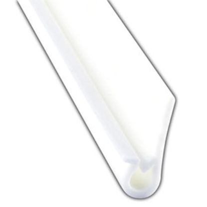 Picture of AP Products  White 1-3/16"W x 3/8"H x 18'L Clip-On Seal 018-635-216 13-1454                                                  