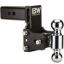 Picture of B&W Hitches Tow & Stow (TM) Class V 2-1/2" 14.5K 7.45" Drop x 7.45" Lift Triple Ball Mount TS20049B 14-1724                  