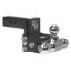 Picture of B&W Hitches Tow & Stow Model 6 Class IV 2" 10K 3" Drop x 3-1/2" Lift Chrome Triple Ball Mount TS10047C 14-3301               