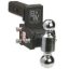 Picture of B&W Hitches Tow & Stow Model 8 Class IV 2" 10K 5" Drop x 5-1/2" Lift Chrome Double Ball Mount TS10037C 14-3302               