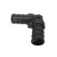 Picture of BestPEX  1/2" PEX Black Plastic Fresh Water 90 Deg Elbow 28800 88-9307                                                       
