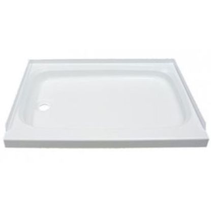 Picture of Better Bath  White 24"x32" Standard LH Drain Shower Pan 210369 10-5744                                                       