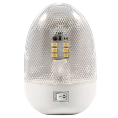 Picture of Camco  Clear Lens Single LED Dome Light 41331 18-1058                                                                        