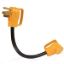 Picture of Camco Power Grip (TM) 50M/30F Dogbone Power Cord Adapter 55175 19-0467                                                       