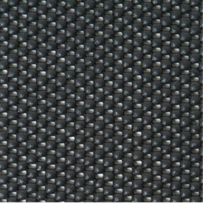 Picture of Con-Tact  17"L x 11"W Black Rectangular Tablecloth KTCH-CPM51-24 03-1484                                                     