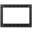 Picture of Contoure  Black Microwave Oven Trim Kit RV-TRIM8B 19-9145                                                                    