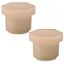 Picture of Dometic  2-Pack 1/2" NPT Thread White Plastic Water Heater Drain Plug 91857 42-0148