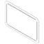 Picture of Dometic  White Furnace Door Bezel 32423 15-3571