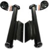 Picture of Dometic Awning Tall Slide-Out Topper Black Bracket Hardware Kit