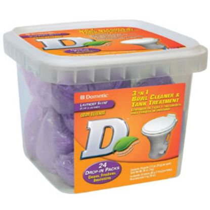 Picture of Dometic D (TM) Line 3 N 1 24-Pack 1.5 Oz Holding Tank Treatment D1112002 13-0956