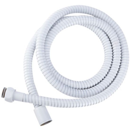 Picture of Dura Faucet  60"L White Stainless Steel Shower Head Hose DF-SA200-WT 10-1270                                                 