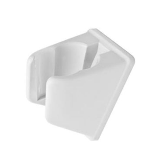 Picture of Dura Faucet  White Shower Head Wall Mount DF-SA156-WT 10-9040                                                                