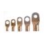 Picture of East Penn Deka 2-Set Copper 6 Gauge 1/4" Eyelet Battery Cable Lug 00549 19-0819                                              
