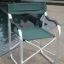 Picture of Faulkner  Green Aluminum Director's Chair 43946 03-0622                                                                      