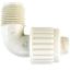 Picture of Flair-It  1/2" PEX x 3/8" MPT White Plastic Fresh Water 90 Deg Elbow 16810 72-0757                                           