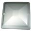Picture of Heng's  26" x 26" White Exit Vent Lid for Jensen J294X26WH 22-0358                                                           