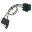 Picture of Husky Towing  4 Wire Flat Plug 12' Trailer Connector Extension 30312 19-3218                                                 