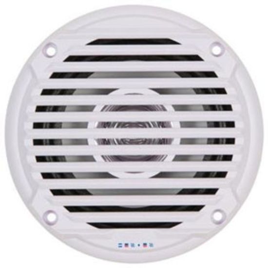 Picture of Jensen  Set-2 White 5" Waterproof Dual Cone Marine Speaker MS5006WR 24-0058                                                  