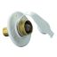 Picture of JR Products  Polar White Flange Fresh Water Inlet w/Check Valve 160-85-A-26-A 10-0765