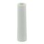 Picture of JR Products  White Plastic 2-3/4"x3/4" Screw Mount Door Stop Bumper 10705 20-2036                                            