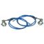 Picture of Roadmaster EZ-Hook 2-Set 64" 6,000 Lbs Steel Snap Hook Trailer Safety Cable 655-64 14-3399                                   
