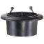 Picture of RV Designer  Black 5" Round 360 Deg Rotation Heating/ Cooling Register w/ Damper H815 08-0070                                