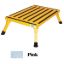 Picture of Safety Step  8"H Pink Aluminum Folding Step Stool F-08C-P 04-0149                                                            