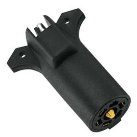 Picture of Tow-Ready  5-Flat To 7-Round Trailer Wiring Connector Adapter 118703 19-1023                                                 