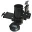 Picture of Valterra  3" Handle Actuated San Tee Rotating Waste Valve w/Plastic Handle T18 11-0631                                       
