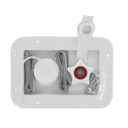 Picture of Valterra  White Gravity Hatch Fresh Water Inlet A01-2001VP 10-0681                                                           