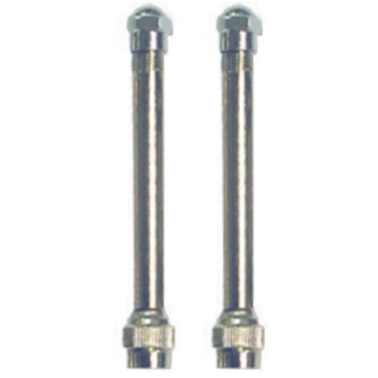 Picture of Wheel Masters  Set-2 3" Straight Valve Stem Extension w/Cap  17-1932                                                         